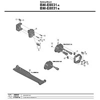 [해외]시마노 오른쪽 Steps BM-E8030/8031 1137974611 Black