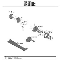 [해외]시마노 지원하다 Steps BM-E8030/8031-A 1137974613 Black