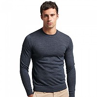 [해외]슈퍼드라이 Studios Merino 스웨트셔츠 139358601 Regal Navy