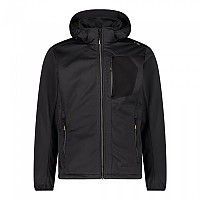 [해외]CMP Zip Hood 32A1737 소프트쉘 자켓 4139202030 Black Melange