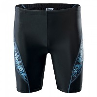 [해외]AQUAWAVE Barid 수영 복서 브리프 6139344532 Black / Blue Curacao Logo