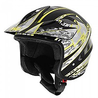 [해외]NAU N400 Overnet 오픈 페이스 헬멧 9139122692 Black / Yellow