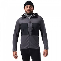 [해외]버그하우스 MTN Guide Polartec 지퍼 플리스 4139113424 Grey Pinstripe / Jet Black