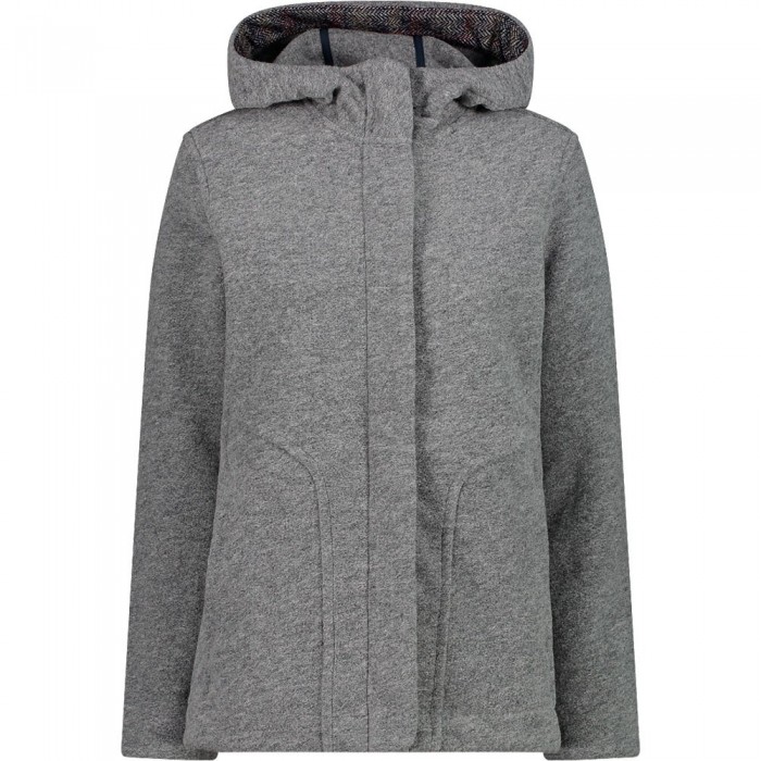 [해외]CMP Fix Hood 32M2366 후드가 달린 양털 4139207354 Grey Melange