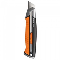 [해외]FISKARS CarbonMax Snap Off Knives 25 mm 커터 4139481813 Black / Orange