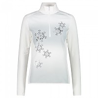 [해외]CMP Sweat 38L1196 하프 지퍼 플리스 4139208172 White / Ice