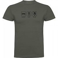 [해외]KRUSKIS Sleep Eat And Play Football 반팔 티셔츠 3139292942 Dark Army Green