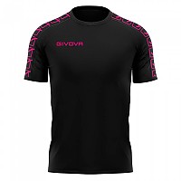 [해외]GIVOVA Poly Band 반팔 티셔츠 3139403184 Black / Fluor Fuchsia