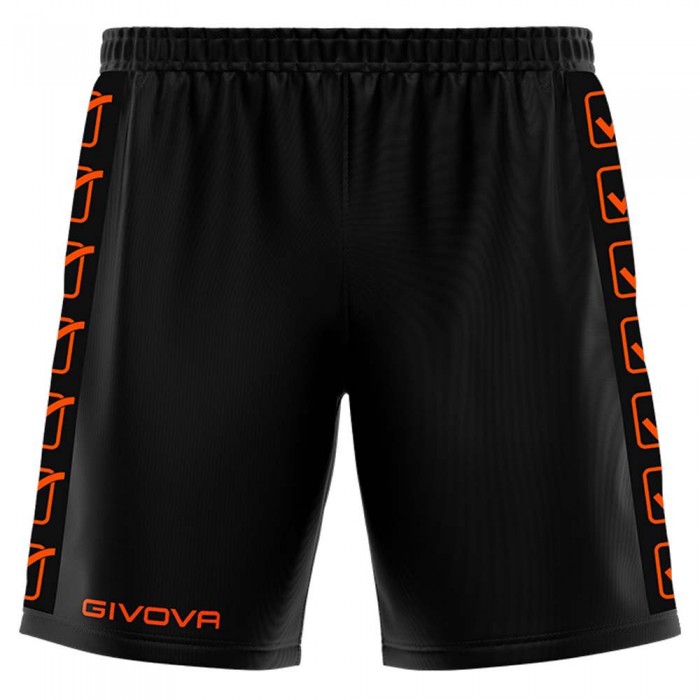 [해외]GIVOVA Poly Band 반바지 3139403194 Black / Fluor Orange