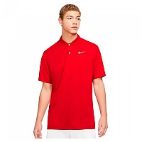 [해외]나이키 Court Dri Fit Solid 반팔 폴로 셔츠 12138568642 University Red / White