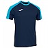 [해외]조마 Eco Championship Recycled 반팔 티셔츠 12138939448 Navy / Fluor Turquoise