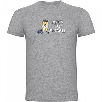 [해외]KRUSKIS Born To Smash 반팔 티셔츠 12139291793 Heather Grey