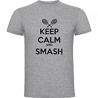 [해외]KRUSKIS Keep Calm And Smash 반팔 티셔츠 12139292457 Heather Grey