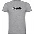 [해외]KRUSKIS Word 테니스 반팔 티셔츠 12139293329 Heather Grey