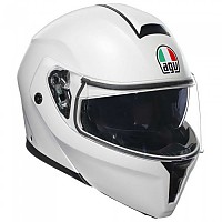 [해외]AGV Streetmodular E2206 MPLK 모듈형 헬멧 9139460274 Mono Matt Materia White