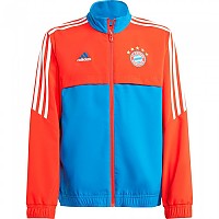 [해외]아디다스 FC Bayern Munich 22/23 프레젠테이션 주니어 자켓 3139433393 Red / Bright Royal