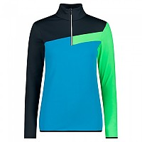 [해외]CMP Sweat 32L0496 하프 지퍼 플리스 4139208162 Turquoise