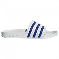 [해외]아디다스 ORIGINALS Adilette 슬리퍼 139437985 Ftwr White / Lucid Blue / Ftwr White