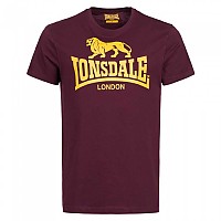 [해외]LONSDALE Logo 반팔 티셔츠 7139685972 Vintage Oxblood