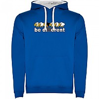 [해외]KRUSKIS Be Different Train Two-Colour 후드티 7139695288 Royal Blue / White