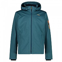 [해외]CMP Zip Hood 39A5027M 소프트쉘 자켓 4139679390 Deep Lake Melange / Antracite