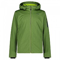 [해외]CMP Zip Hood 39A5027M 소프트쉘 자켓 4139679396 Limegreen Melange