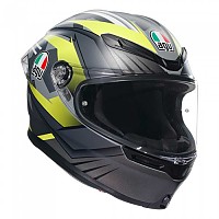 [해외]AGV K6 S E2206 MPLK 풀페이스 헬멧 9139460244 Excite Matt Camo / Yellow Fluo