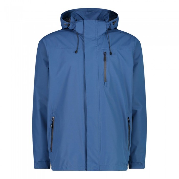 [해외]CMP Zip Hood 소프트쉘 자켓 4139196253 Dusty Blue