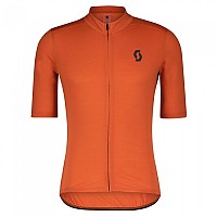 [해외]스캇 Gravel Merino 반팔 저지 1139668768 Braze Orange / Dark Grey