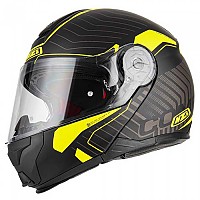 [해외]NZI Combi 2 Duo 모듈형 헬멧 9139684452 Glossy Shell/Matt Chin Bar Sierra Black / Yellow