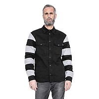 [해외]JOHN DOE Motoshirt Prison 자켓 9139663563 Black / White