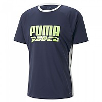 [해외]푸마 팀liga Logo 반팔 티셔츠 12139555114 Puma Navy