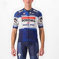 [해외]카스텔리 Competizione Soudal Quick-Step 2023 반팔 저지 1139746222 Dark Blue / White