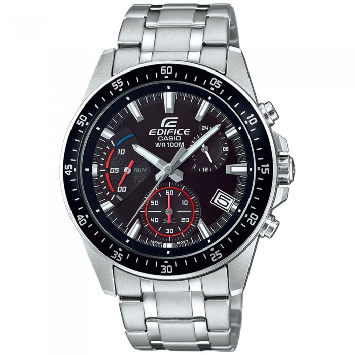 [해외]카시오 EFV-540D-1AVUEF Edifice 시계 139654274 Black / Silver Grey / Mineral