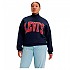 [해외]리바이스 Pl Graphic Gardenia 스웨트셔츠 139459445 Pl Crew Lg Collegiate Levi´S Nightwatch Blue