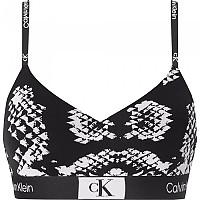 [해외]캘빈클라인 언더웨어 Lght Lined lette Bra 브라 139612274 Snake Print / Black