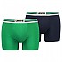 [해외]리바이스NDERWEAR 701222843 복서 브리프 2 단위 139546543 Green / Navy