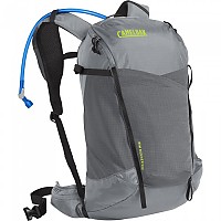 [해외]카멜백 Rim Runner X22L+Crux 2L 수분 보충 백팩 4139743795 Grey Flannel / Lime Punch