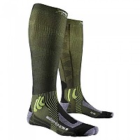 [해외]X-SOCKS Marathon Helix Retina 4.0 양말 4139544001 Black Melange / Effektor Green