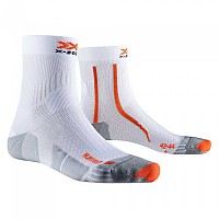 [해외]X-SOCKS Run Fast 4.0 양말 4139544007 Arctic White / Trick Orange