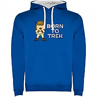 [해외]KRUSKIS Born To Trek Two-Colour 후드티 4139695372 Royal Blue / White