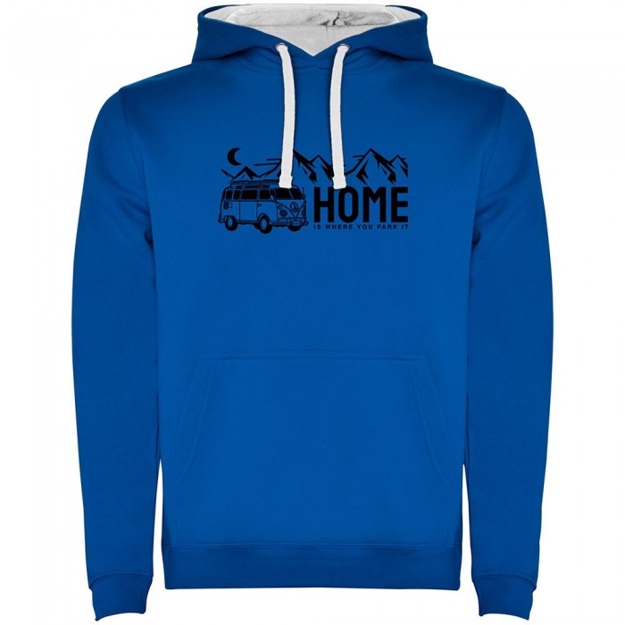 [해외]KRUSKIS Home Two-Colour 후드티 4139695675 Royal Blue / White