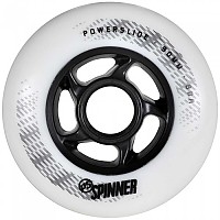 [해외]파워슬라이드 스케이트 바퀴 Spinner 90 4 단위 14138888234 Black / White