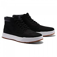 [해외]팀버랜드 Maple Grove Leather Mid 운동화 139543596 Jet Black