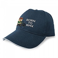 [해외]KRUSKIS Born To BMX 모자 1139809323 Marine Blue