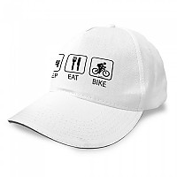 [해외]KRUSKIS Sleep Eat And Bike 모자 1139810512 White