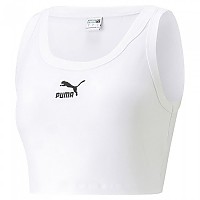 [해외]푸마 SELECT Classics Crop 탑 139555520 Puma White