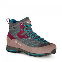 [해외]아쿠 Trekker Lite III 고어텍스 넓은 하이킹 부츠 4139562147 Grey / Dust Pink