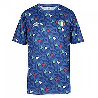 [해외]엄브로 Italy All Over Print World Cup 반팔 티셔츠 3139120312 Regal Blue