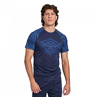 [해외]엄브로 Pro Training 액티브 Graphic 반팔 티셔츠 3139594108 Dark Navy / Regal Blue